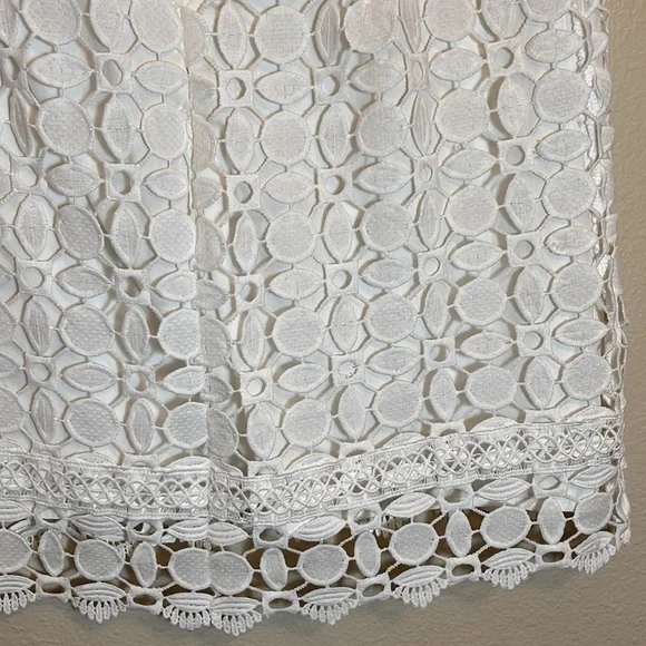 Topshop White Crochet Skirt - Picture 13 of 16